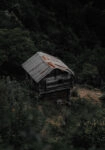 Πίνακας σε Καμβά RUSTIC FARMHOUSE OLD CABIN