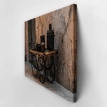 Πίνακας σε Καμβά RUSTIC FARMHOUSE OLD CARRIAGE 2