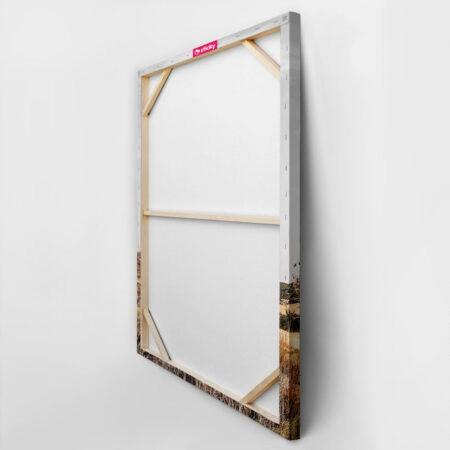 Πίνακας σε Καμβά RUSTIC FARMHOUSE OLD CARRIAGE -  Sticky 3