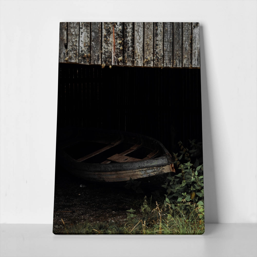 Πίνακας σε Καμβά RUSTIC FARMHOUSE OLD CELAR