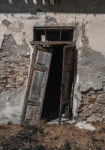 Πίνακας σε Καμβά RUSTIC FARMHOUSE OLD DOOR