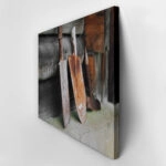 Πίνακας σε Καμβά RUSTIC FARMHOUSE OLD SHOVELS