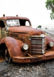 Πίνακας σε Καμβά RUSTIC FARMHOUSE OLD TRUCK 2