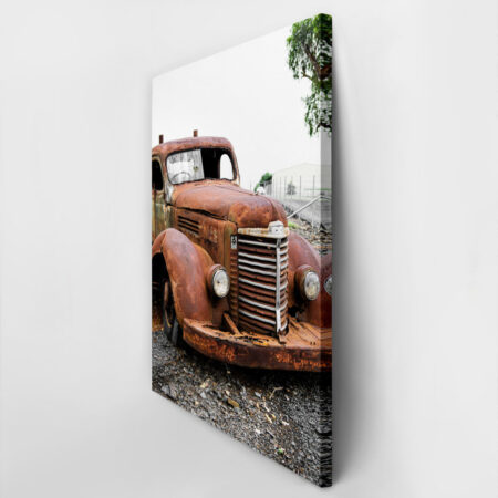 Πίνακας σε Καμβά RUSTIC FARMHOUSE OLD TRUCK 2 -  Sticky 2