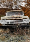 Πίνακας σε Καμβά RUSTIC FARMHOUSE OLD TRUCK