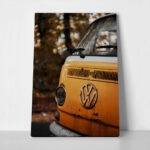 Πίνακας σε Καμβά RUSTIC FARMHOUSE OLD VAN