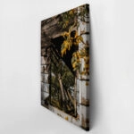 Πίνακας σε Καμβά RUSTIC FARMHOUSE OLD WINDOW