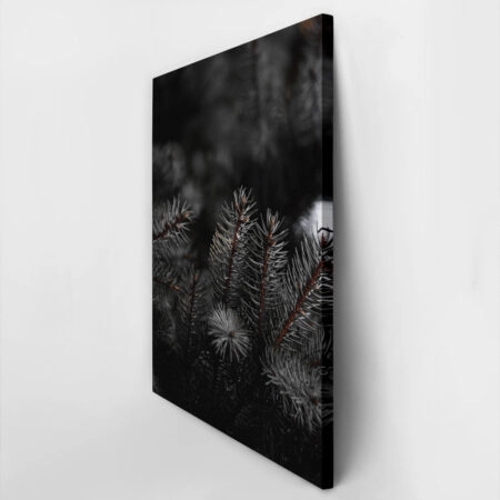 Πίνακας σε Καμβά RUSTIC FARMHOUSE PINE LEAVES 2 -  Sticky 2