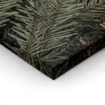 Πίνακας σε Καμβά RUSTIC FARMHOUSE PINE LEAVES
