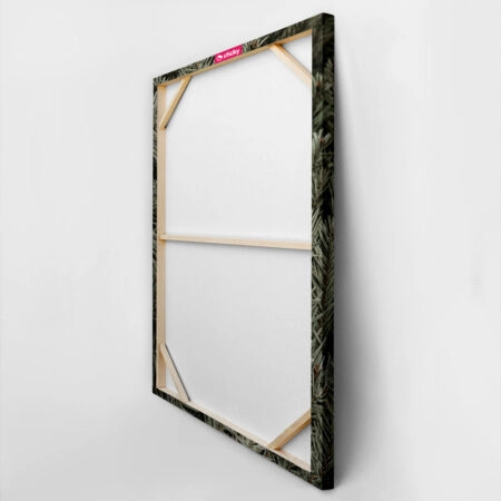 Πίνακας σε Καμβά RUSTIC FARMHOUSE PINE LEAVES -  Sticky 3