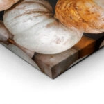 Πίνακας σε Καμβά RUSTIC FARMHOUSE PUMPKINS 3