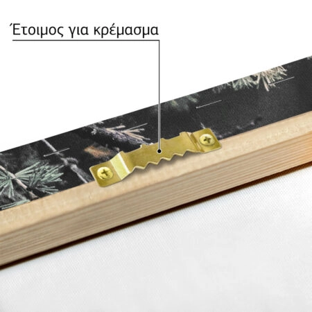Πίνακας σε Καμβά RUSTIC FARMHOUSE RABBIT -  Sticky 4