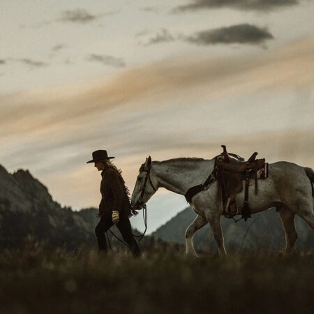 Πίνακας σε Καμβά RUSTIC FARMHOUSE RIDER 3 -  Sticky 5