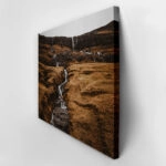 Πίνακας σε Καμβά RUSTIC FARMHOUSE RIVER 2