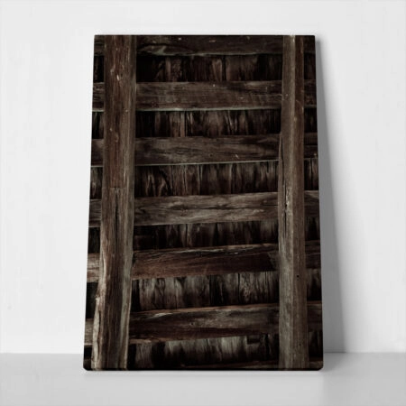 Πίνακας σε Καμβά RUSTIC FARMHOUSE ROOF