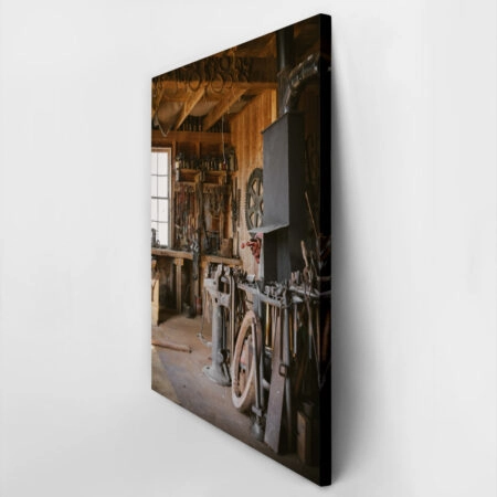 Πίνακας σε Καμβά RUSTIC FARMHOUSE SHED 2 -  Sticky 2