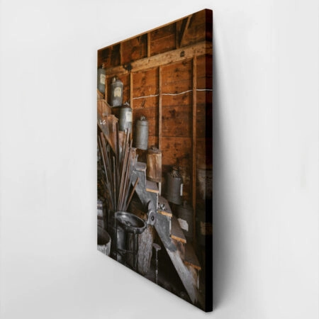Πίνακας σε Καμβά RUSTIC FARMHOUSE SHED 3 -  Sticky 2