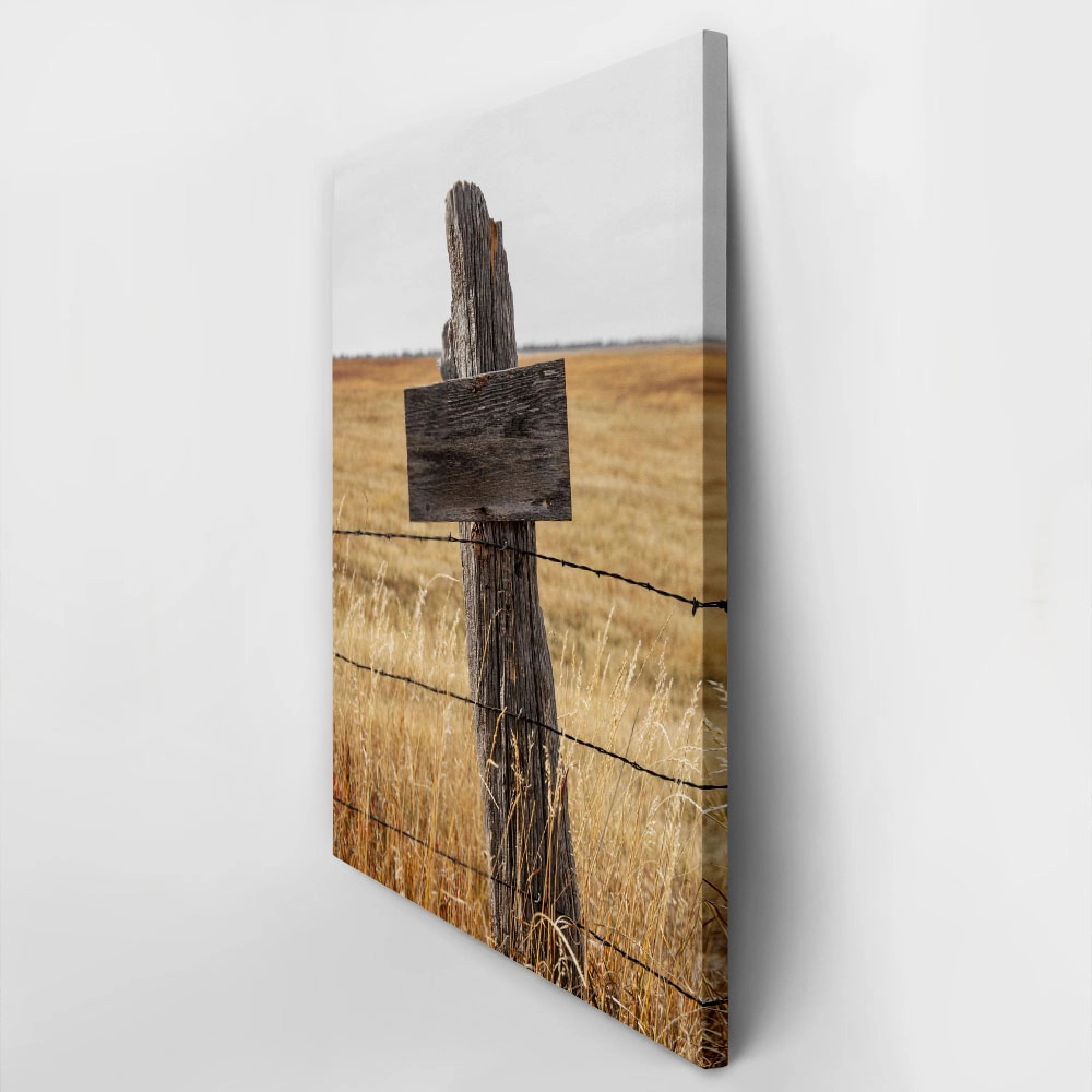 Πίνακας σε Καμβά RUSTIC FARMHOUSE SIGN POST
