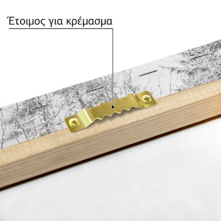 Πίνακας σε Καμβά RUSTIC FARMHOUSE SNOWY CABIN 2 -  Sticky 4