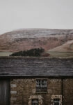 Πίνακας σε Καμβά RUSTIC FARMHOUSE STONE CABIN 3