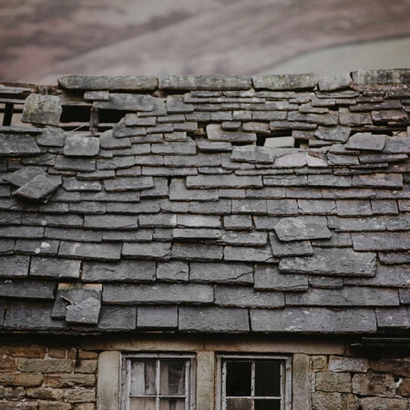 Πίνακας σε Καμβά RUSTIC FARMHOUSE STONE CABIN 4 -  Sticky 5