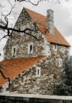 Πίνακας σε Καμβά RUSTIC FARMHOUSE STONE CABIN 5