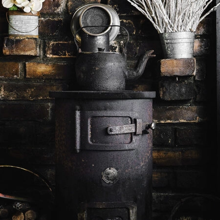 Πίνακας σε Καμβά RUSTIC FARMHOUSE STOVE 2 -  Sticky 5