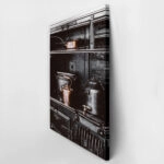 Πίνακας σε Καμβά RUSTIC FARMHOUSE STOVE
