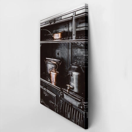 Πίνακας σε Καμβά RUSTIC FARMHOUSE STOVE -  Sticky 2
