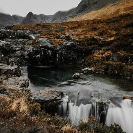 Πίνακας σε Καμβά RUSTIC FARMHOUSE STREAM -  Sticky 5