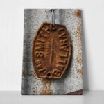 Πίνακας σε Καμβά RUSTIC FARMHOUSE TAG