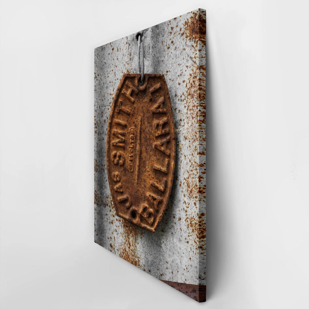 Πίνακας σε Καμβά RUSTIC FARMHOUSE TAG