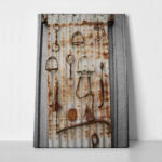 Πίνακας σε Καμβά RUSTIC FARMHOUSE TOOLS 2