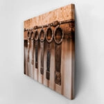 Πίνακας σε Καμβά RUSTIC FARMHOUSE TOOLS 3