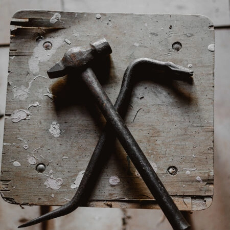 Πίνακας σε Καμβά RUSTIC FARMHOUSE TOOLS -  Sticky 5