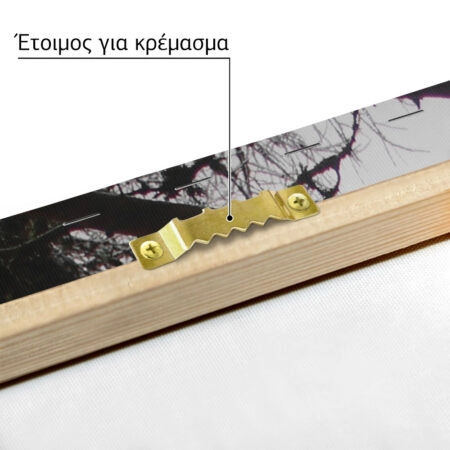 Πίνακας σε Καμβά RUSTIC FARMHOUSE TREE PATH -  Sticky 4