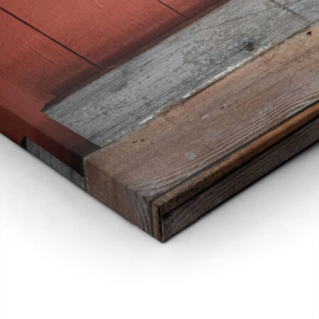Πίνακας σε Καμβά RUSTIC FARMHOUSE WALL TEXTURE 2 -  Sticky 1