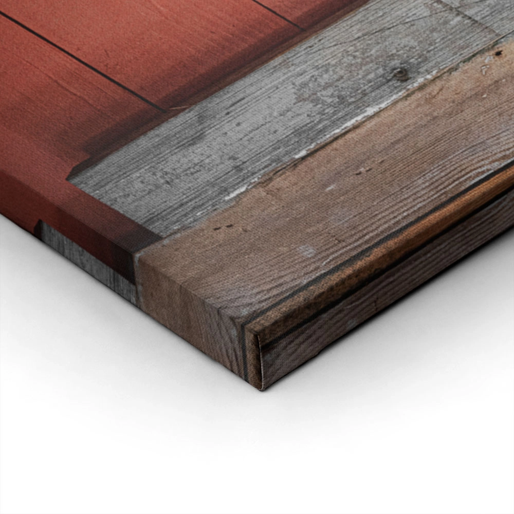 Πίνακας σε Καμβά RUSTIC FARMHOUSE WALL TEXTURE 2
