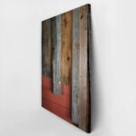Πίνακας σε Καμβά RUSTIC FARMHOUSE WALL TEXTURE 2