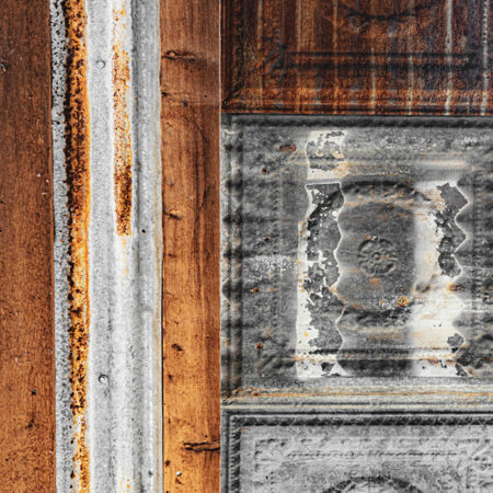 Πίνακας σε Καμβά RUSTIC FARMHOUSE WALL TEXTURE -  Sticky 5