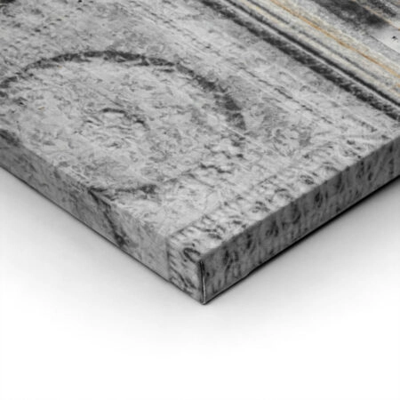 Πίνακας σε Καμβά RUSTIC FARMHOUSE WALL TEXTURE -  Sticky 1