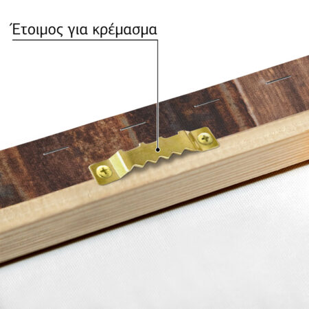 Πίνακας σε Καμβά RUSTIC FARMHOUSE WALL TEXTURE -  Sticky 4