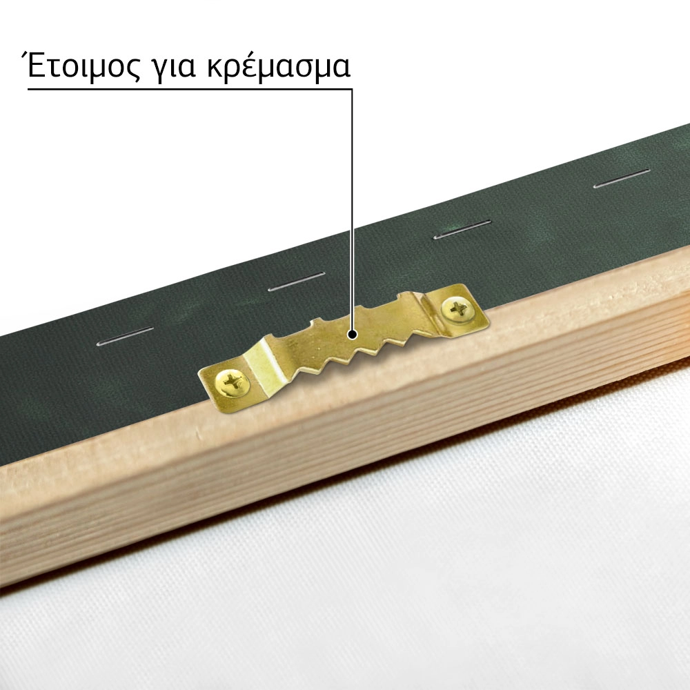 Πίνακας σε Καμβά RUSTIC FARMHOUSE WALNUTS