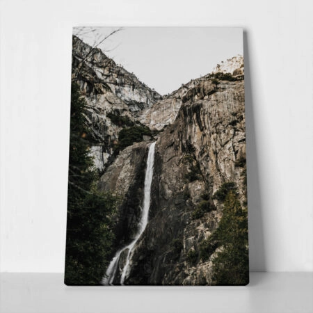 Πίνακας σε Καμβά RUSTIC FARMHOUSE WATERFALL 3 - 