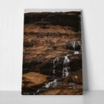 Πίνακας σε Καμβά RUSTIC FARMHOUSE WATERFALL
