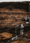 Πίνακας σε Καμβά RUSTIC FARMHOUSE WATERFALL