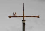 Πίνακας σε Καμβά RUSTIC FARMHOUSE WEATHERVANE