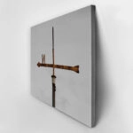 Πίνακας σε Καμβά RUSTIC FARMHOUSE WEATHERVANE