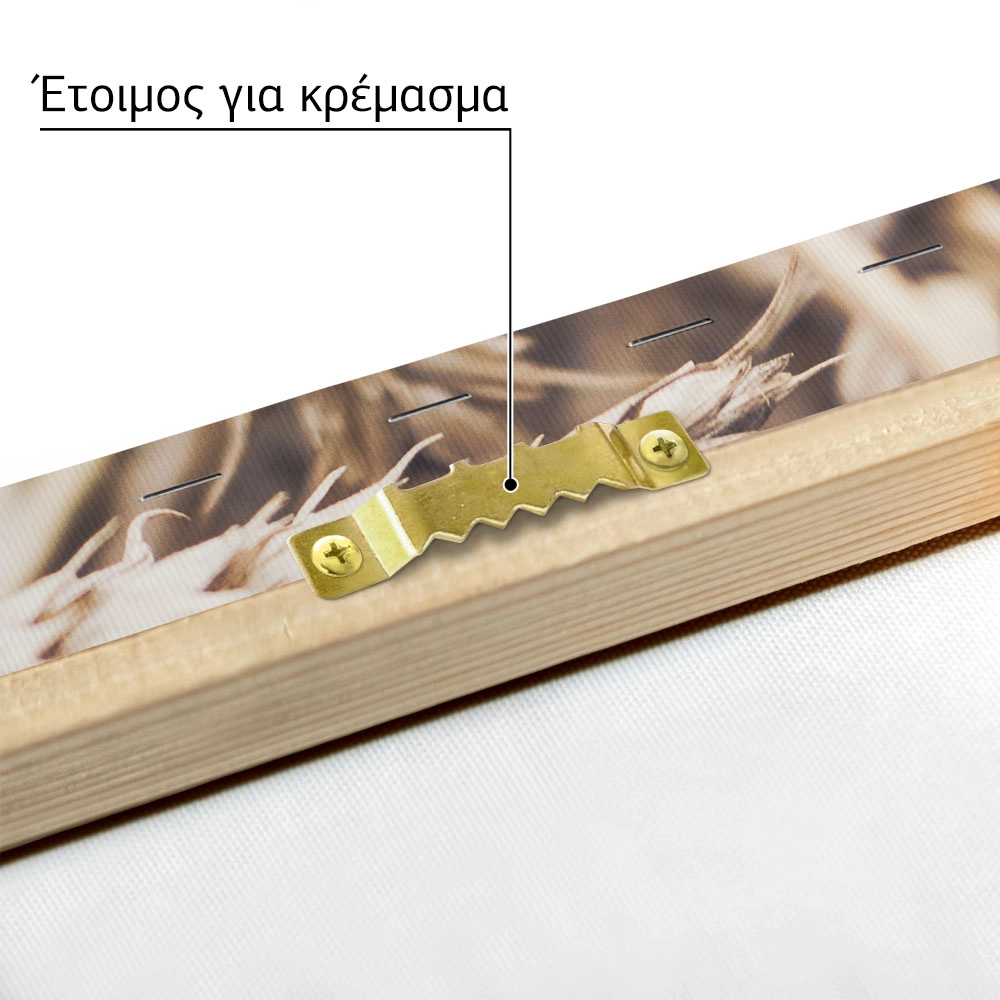 Πίνακας σε Καμβά RUSTIC FARMHOUSE WHEAT 6
