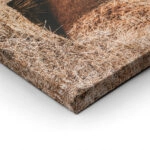 Πίνακας σε Καμβά RUSTIC FARMHOUSE WHEAT FIELD 2